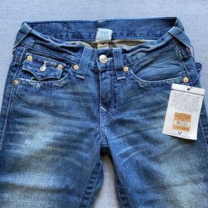 TRUE RELIGION Men’s Jeans 27” x 34”, Straight, NEW